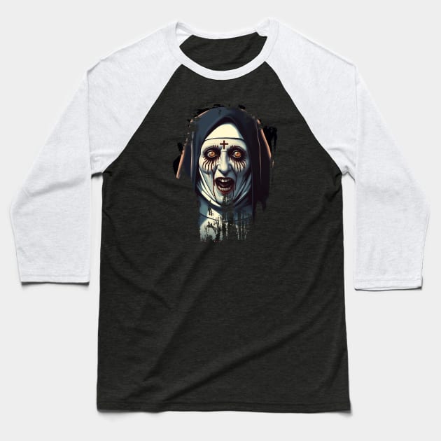 The Nun 2 Baseball T-Shirt by Pixy Official